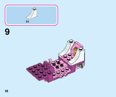 LEGO 43173 instructions page 16 – build guide