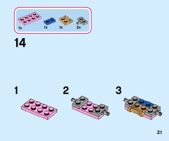 LEGO 43173 instructions page 21 – build guide
