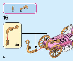 LEGO 43173 instructions page 24 – build guide