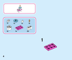 LEGO 43173 instructions page 4 – build guide