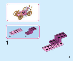 LEGO 43173 instructions page 7 – build guide