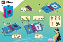 LEGO 43174 instructions page 1 – build guide