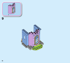 LEGO 43178 instructions page 14 – build guide