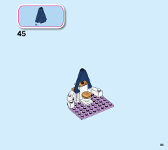 LEGO 43178 instructions page 55 – build guide