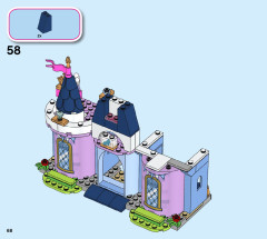 LEGO 43178 instructions page 68 – build guide