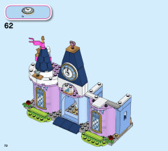 LEGO 43178 instructions page 72 – build guide