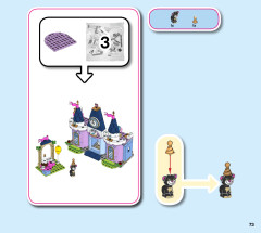 LEGO 43178 instructions page 73 – build guide