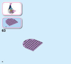 LEGO 43178 instructions page 74 – build guide