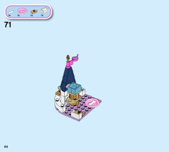 LEGO 43178 instructions page 84 – build guide