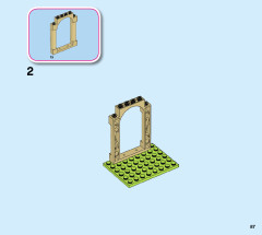 LEGO 43178 instructions page 87 – build guide