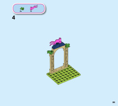 LEGO 43178 instructions page 89 – build guide