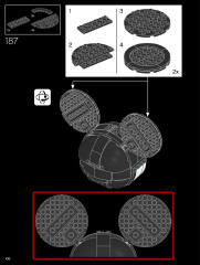 LEGO 43179 instructions page 106 – build guide