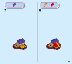 LEGO 43180 instructions page 101 – build guide