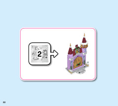 LEGO 43180 instructions page 22 – build guide