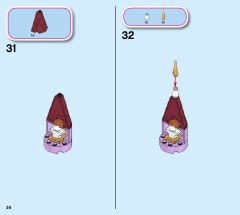 LEGO 43180 instructions page 34 – build guide