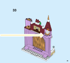 LEGO 43180 instructions page 35 – build guide