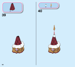 LEGO 43180 instructions page 40 – build guide