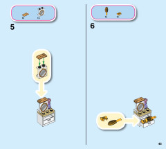 LEGO 43180 instructions page 45 – build guide