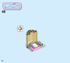 LEGO 43180 instructions page 54 – build guide