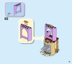 LEGO 43180 instructions page 59 – build guide