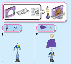 LEGO 43180 instructions page 6 – build guide