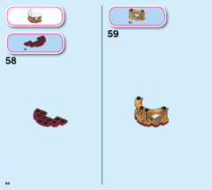 LEGO 43180 instructions page 64 – build guide