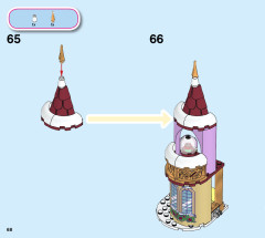 LEGO 43180 instructions page 68 – build guide