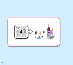 LEGO 43180 instructions page 70 – build guide