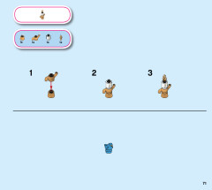 LEGO 43180 instructions page 71 – build guide