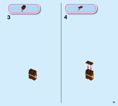 LEGO 43180 instructions page 73 – build guide