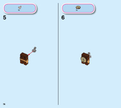 LEGO 43180 instructions page 74 – build guide