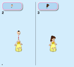 LEGO 43180 instructions page 8 – build guide