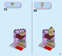LEGO 43180 instructions page 83 – build guide