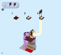 LEGO 43180 instructions page 84 – build guide