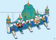 LEGO 43181 instructions page 129 – build guide