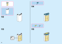 LEGO 43181 instructions page 72 – build guide