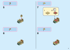 LEGO 43181 instructions page 9 – build guide