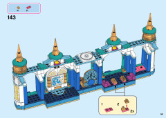 LEGO 43181 instructions page 95 – build guide