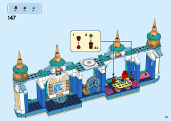 LEGO 43181 instructions page 99 – build guide