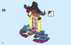 LEGO 43182 instructions page 34 – build guide