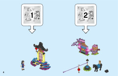 LEGO 43182 instructions page 4 – build guide