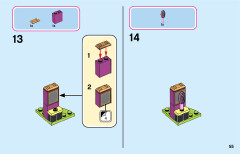 LEGO 43182 instructions page 55 – build guide