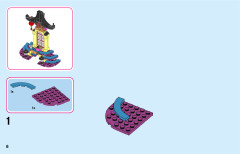 LEGO 43182 instructions page 6 – build guide