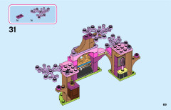 LEGO 43182 instructions page 69 – build guide