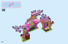 LEGO 43182 instructions page 70 – build guide