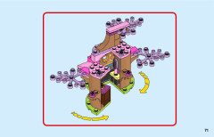 LEGO 43182 instructions page 71 – build guide