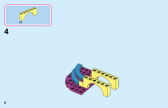 LEGO 43182 instructions page 8 – build guide