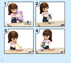 LEGO 43183 instructions page 2 – build guide