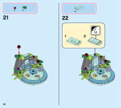 LEGO 43183 instructions page 22 – build guide