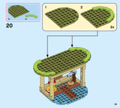 LEGO 43183 instructions page 35 – build guide